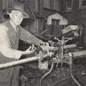 Craftsman worker in his workshop